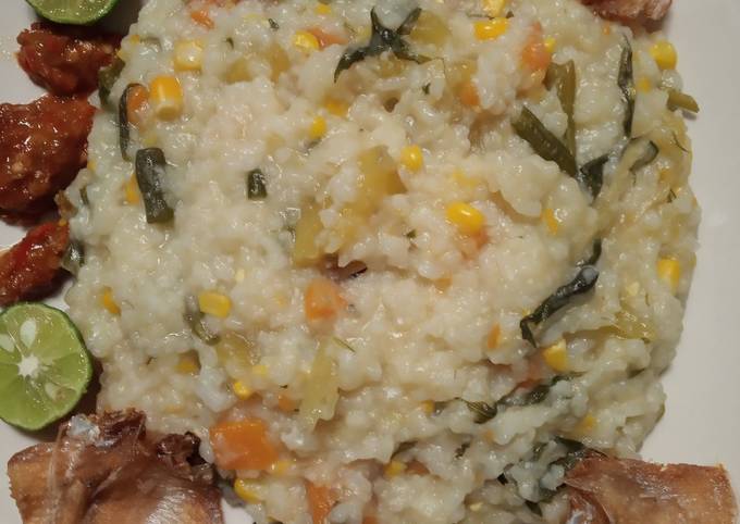 Resep Bubur Manado Maknyuss mas Iyan, Lezat