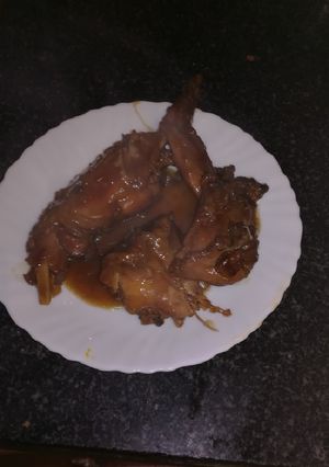 Foto principal de Conejo a la coca cola y salsa Tariyaky en la olla GM g