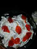 Cream fruit salad