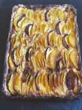Peach Frangipane Tart (Bourdaloue Cream)