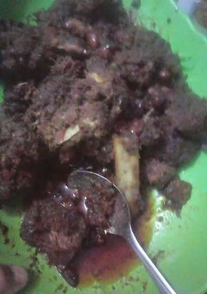 Foto resep Rendang kacang merah enak bingitss