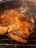 Pollo borracho a la naranja - en horno a convección digital