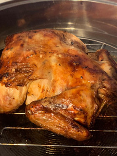 Una foto de Pollo borracho a la naranja - en horno a convección digital