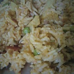 A picture of Biryani.