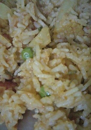 A picture of Biryani.