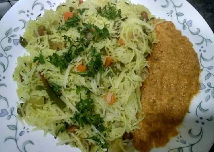 Recipe of Speedy Samiya Upma/ Samiya Bhath