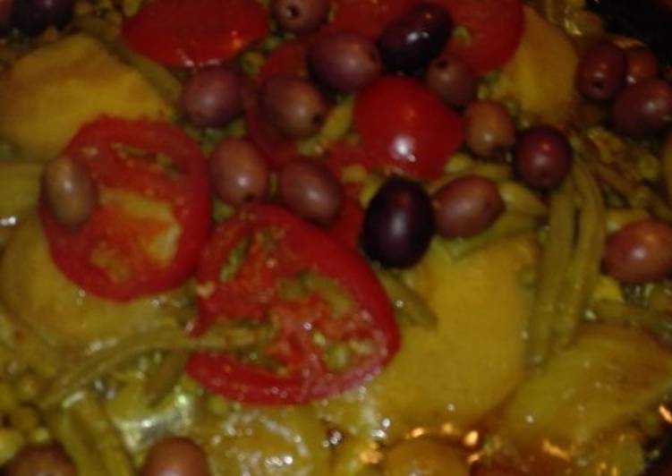 طاجين بالديك الرومي