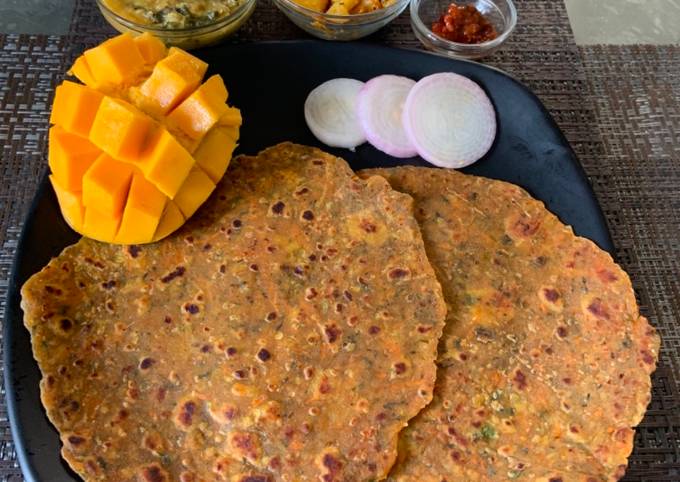 Carrot -Radish Paratha