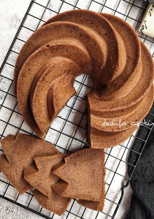 Foto resep 595. Bolu Ubi Ungu Gula Palem