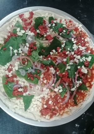 Una foto de Masa para pizza fácil