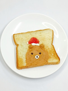 Foto resep Rilakkuma Christmas Toast 🍞🎅