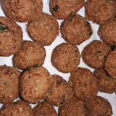 A picture of Falafel #4weekschallenge #charityrecipe.