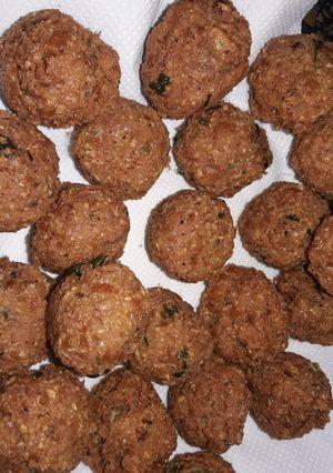 A picture of Falafel #4weekschallenge #charityrecipe.