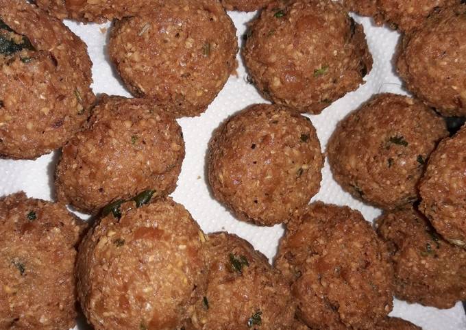 Easiest Way to Make Quick Falafel #4weekschallenge #charityrecipe