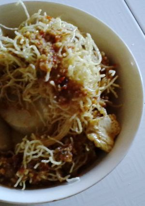 Foto resep Lontong tahu sederhana