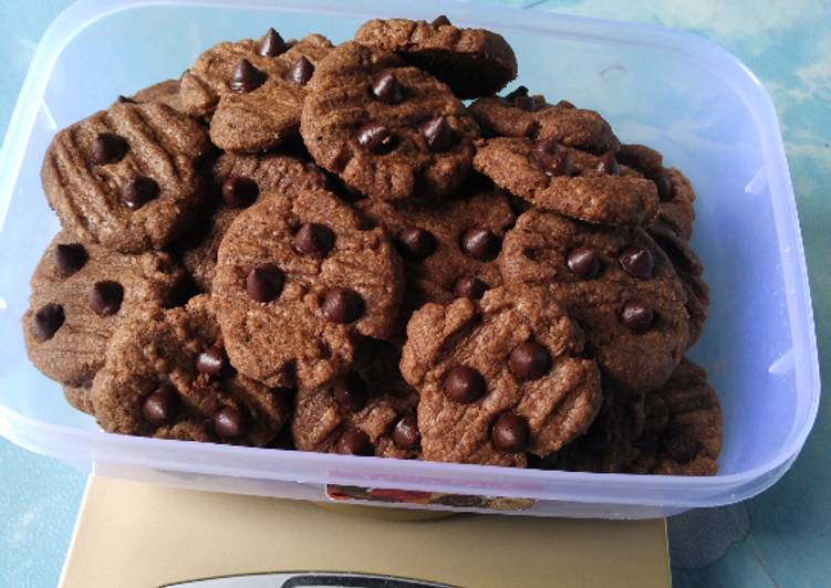 Resep Dcc cookie 4 bahan ala goodtime by kheyla&#39;s Anti Gagal