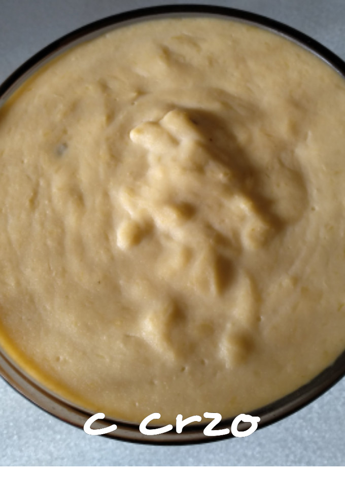 Una foto de Patatas, puerro y nata