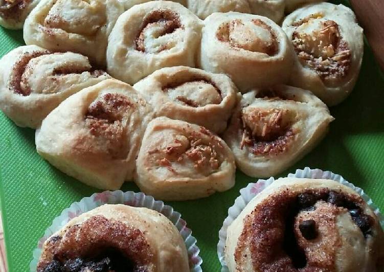 Cinnamon Roll-Keju-ChocoChips