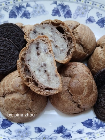 Cara Bikin Soes mini mix oreo Irit Anti Gagal