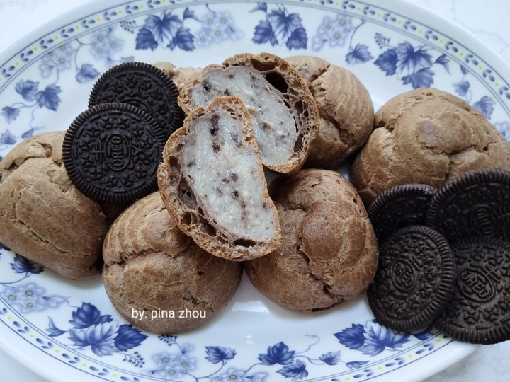 Cara Bikin Soes mini mix oreo Irit Anti Gagal