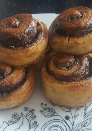 Mini kakaós csiga recept fotója