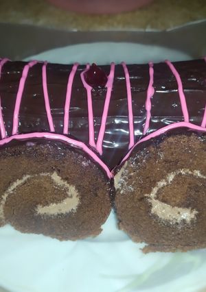Foto resep Brownies gulung 2 telur