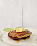 Banana Oatmeal Pancake (healthy,low cal, simpel & diet friendly)
