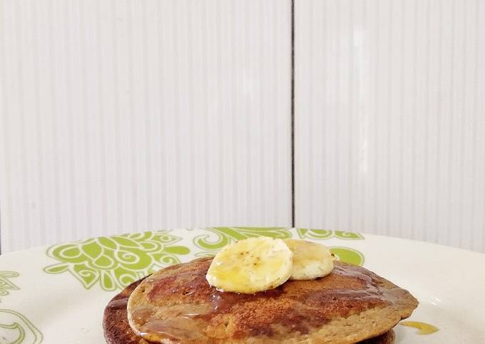 Cara Bikin Banana Oatmeal Pancake (healthy,low cal, simpel &amp; diet friendly) Anti Gagal