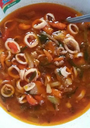 Foto resep Cumi saus padaaang hoot