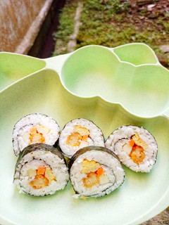 Foto resep Day. 390 Sushi Nugget dan Telur (19 month+)