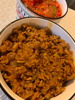 Una foto de Carne para tacos