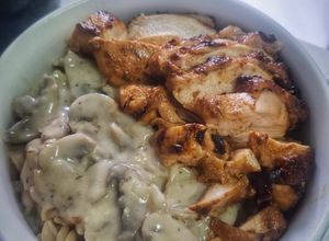 Gambar Spiral Carbonara Ayam Mayonis
