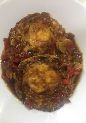 Foto resep Telur ceplok bumbu kecap
