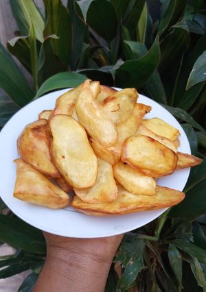 A picture of Fried sweet potato.