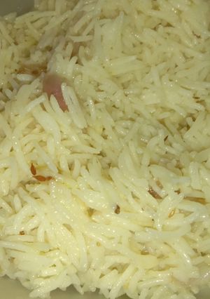 A picture of Onion Cumin Rice.