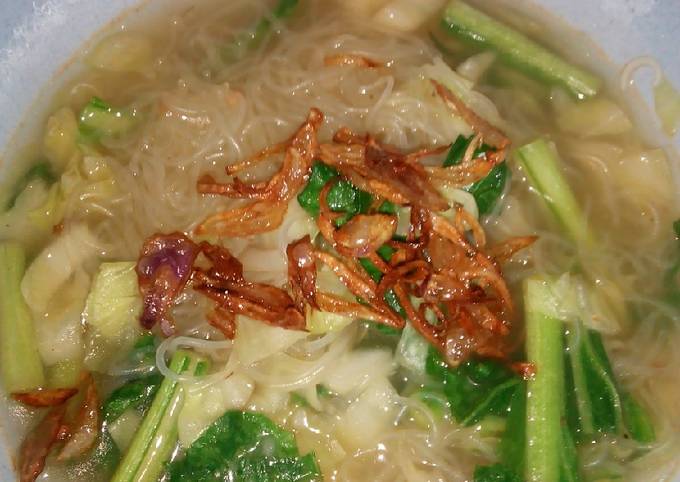 Resep Bihun Kuah Bening Tantangandiakhirtahun Oleh Aulia Cookpad