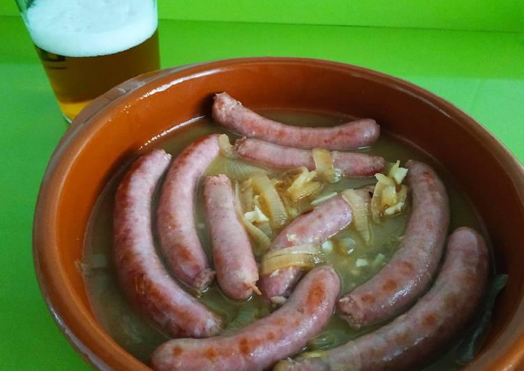 Salchichas a la Cerveza 🍻