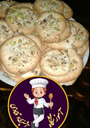عکسی از دستور قرابیه نارگیلی تبریز