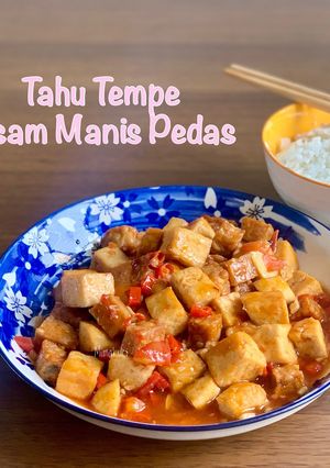 Foto resep Tahu Tempe Asam Manis Pedas