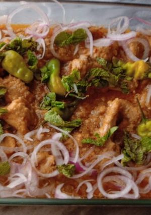 A picture of Dum Chicken.