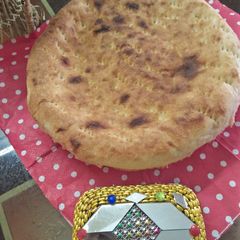 A picture of Home Made Afghani paratha.