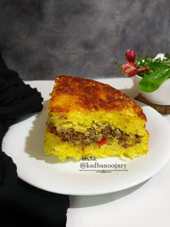 عکسی از دستور ته چین گوشت