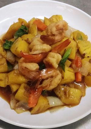 รูปของ ผัดเปรี้ยวหวานกุ้ง