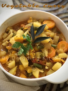 Foto resep Vegetable Curry
