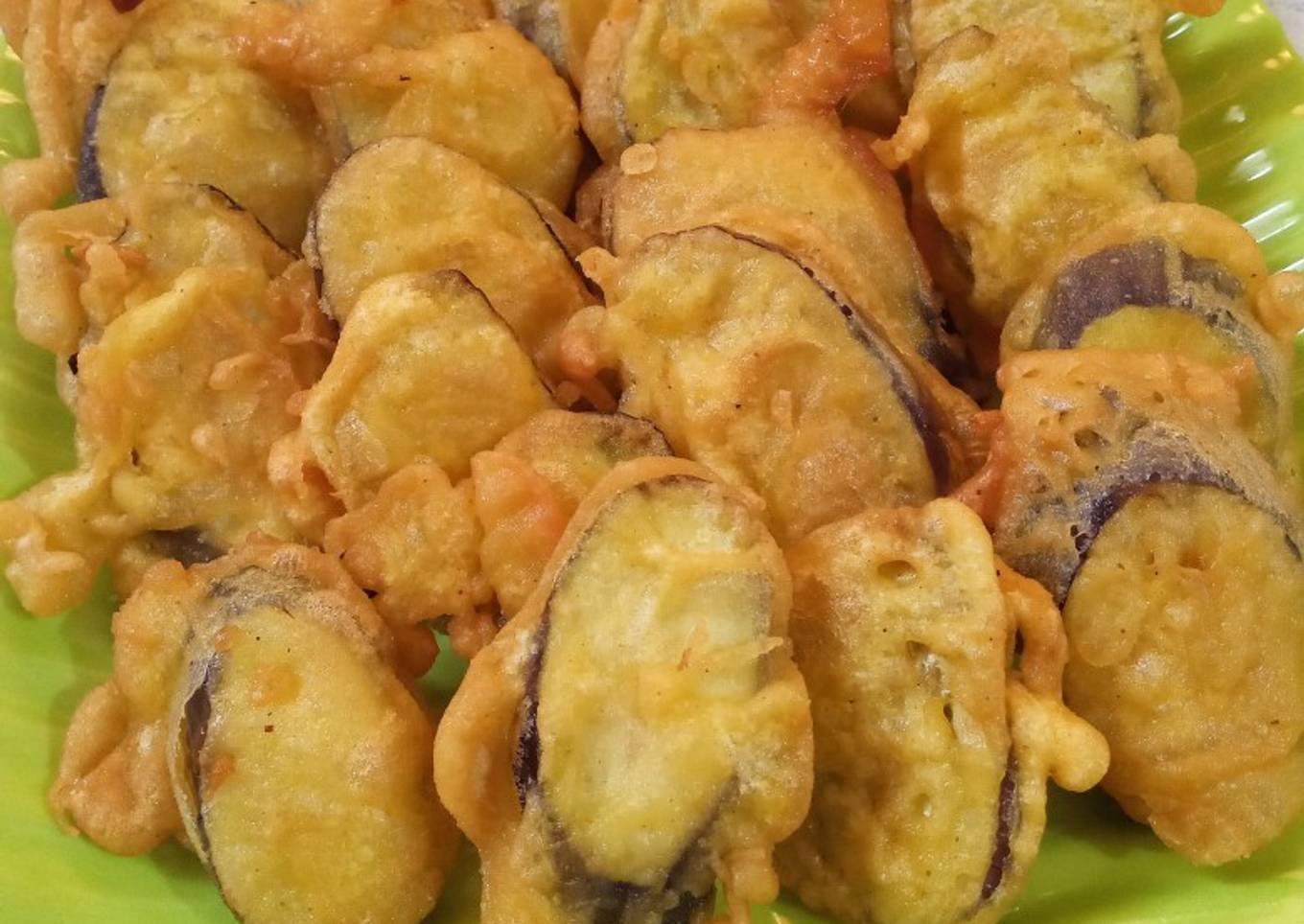 Terung Goreng Tepung Awet Kriuknya
