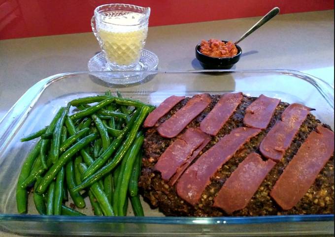 Recipe of Any-night-of-the-week Vegan Meatloaf – wip