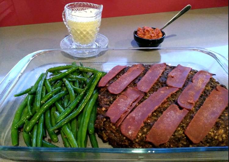 Recipe of Quick Vegan Meatloaf - wip