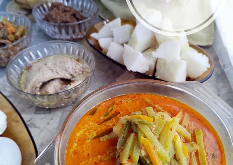 Cara Memasak Cepat Sayur Godog Labu Siam (kuah lontong/ketupat) Nikmat Lezat