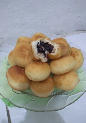 Foto resep Roti Goreng Isi Coklat (Eggless)