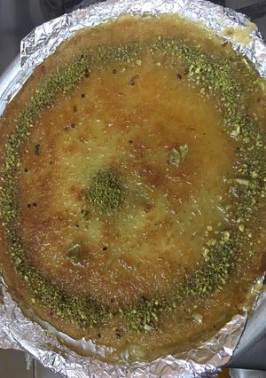 صورة لوصفة كنافه ناعمه على الطباخ